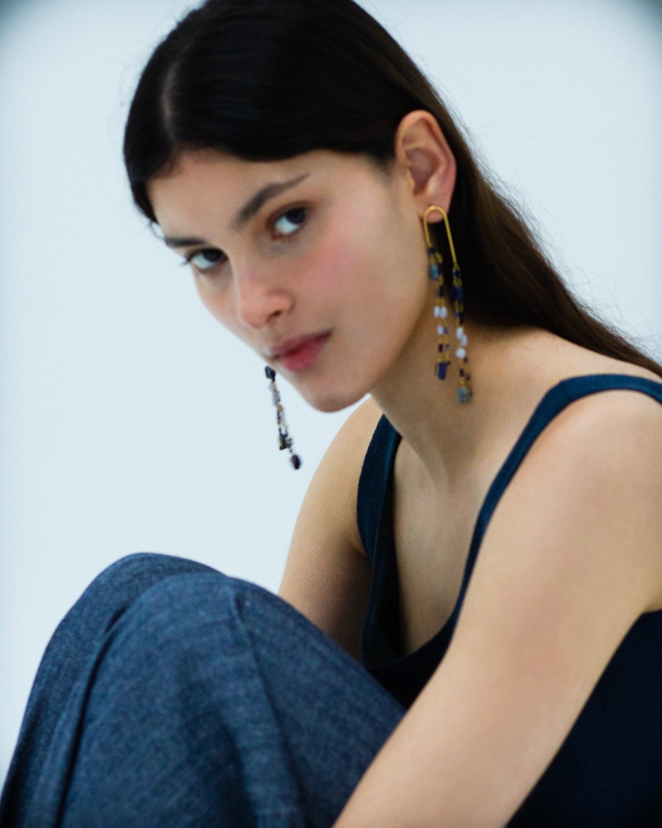 Starry Night Cascade EARRINGS