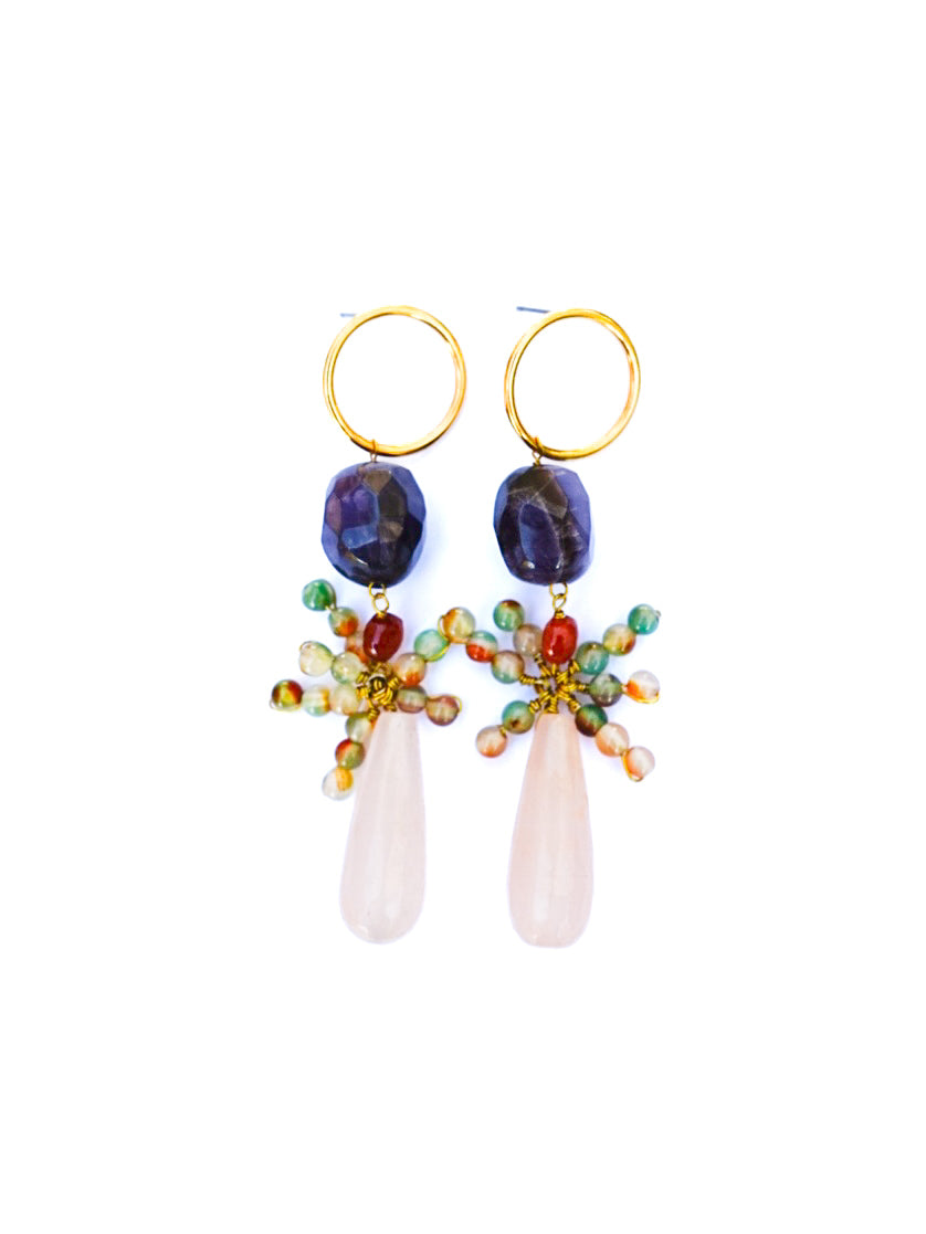 Drizzle pink EARRINGS