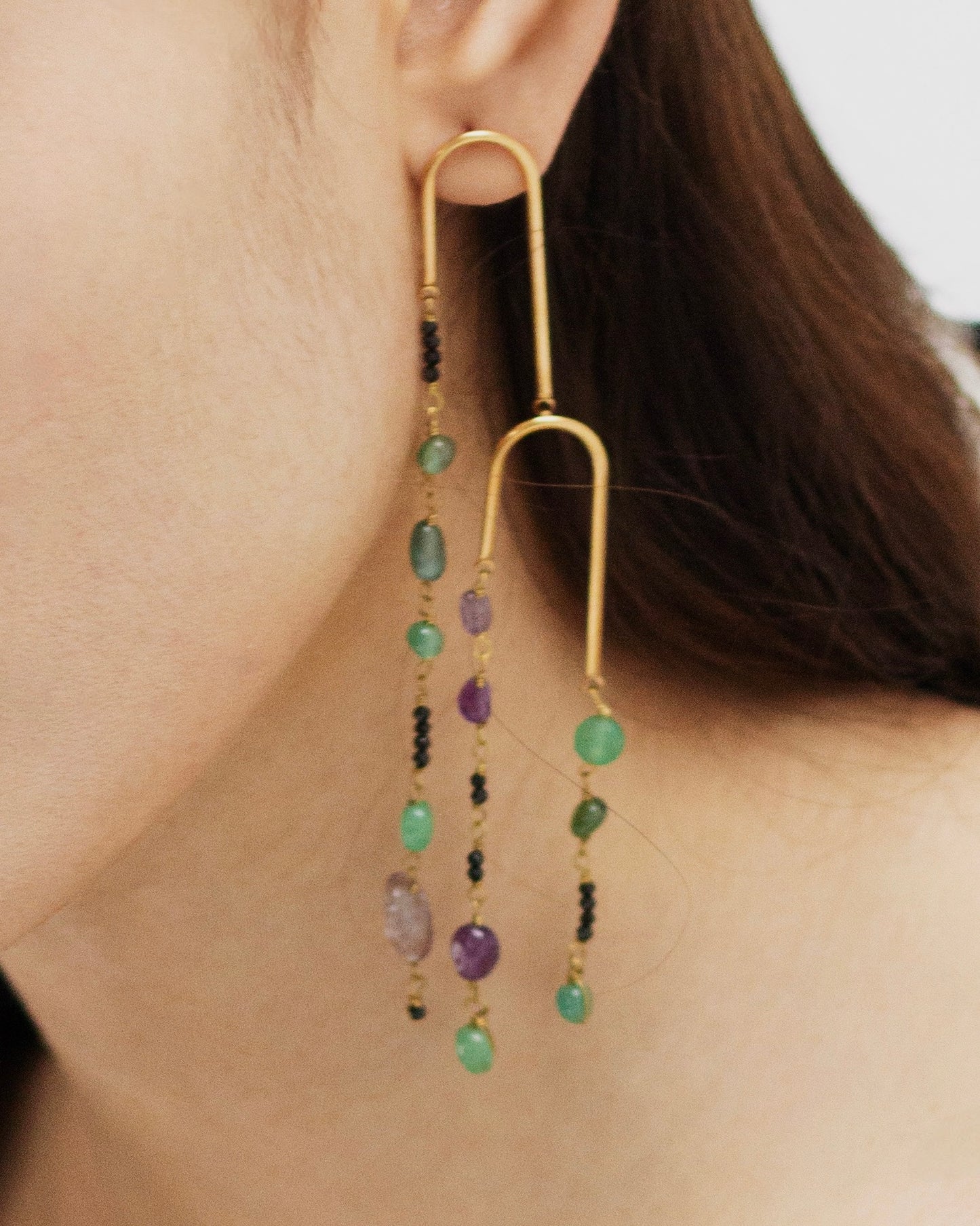 Double Trouble Cascade EARRINGS