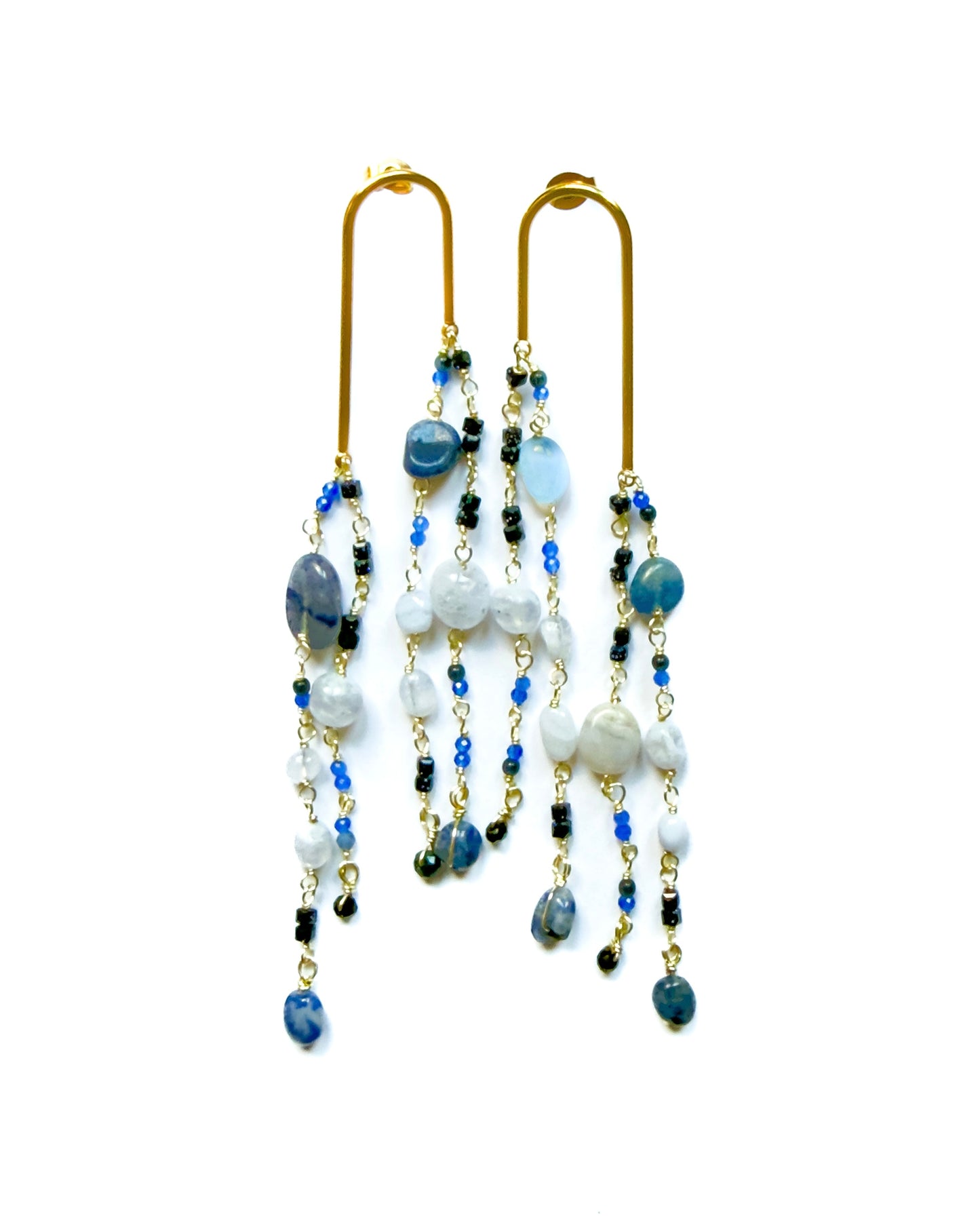Starry Night Cascade EARRINGS