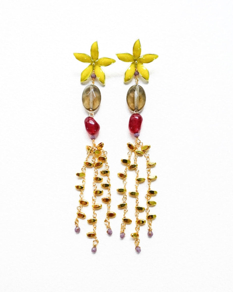 Daffodil Cascade EARRINGS