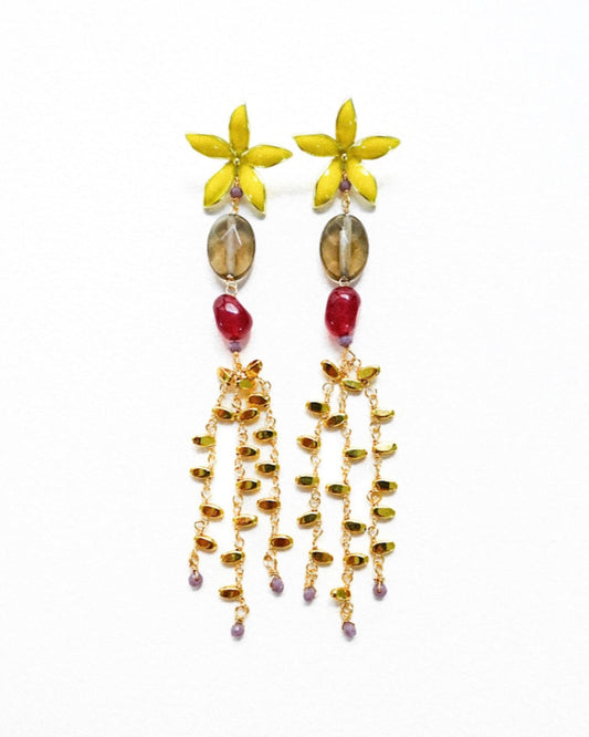 Daffodil Cascade EARRINGS