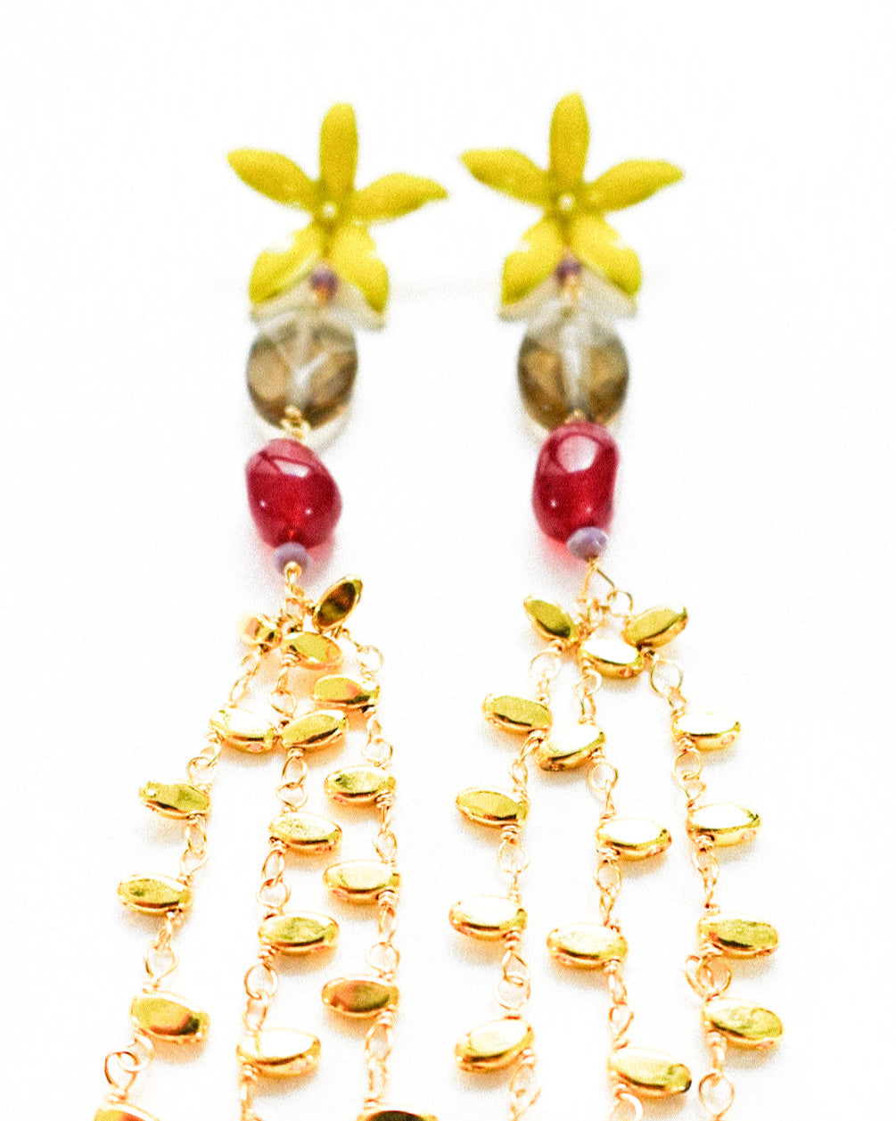 Daffodil Cascade EARRINGS