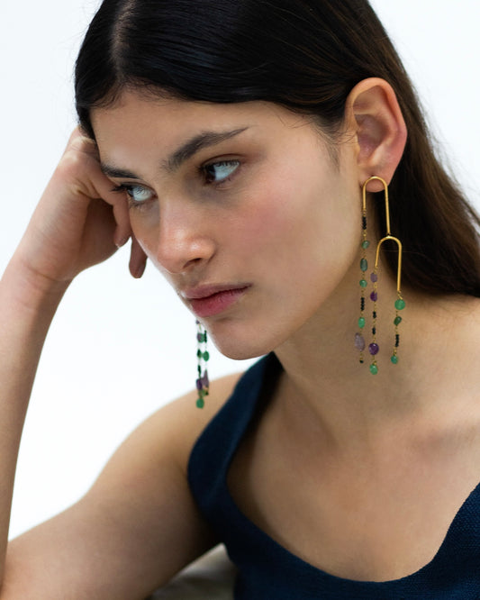 Double Trouble Cascade EARRINGS