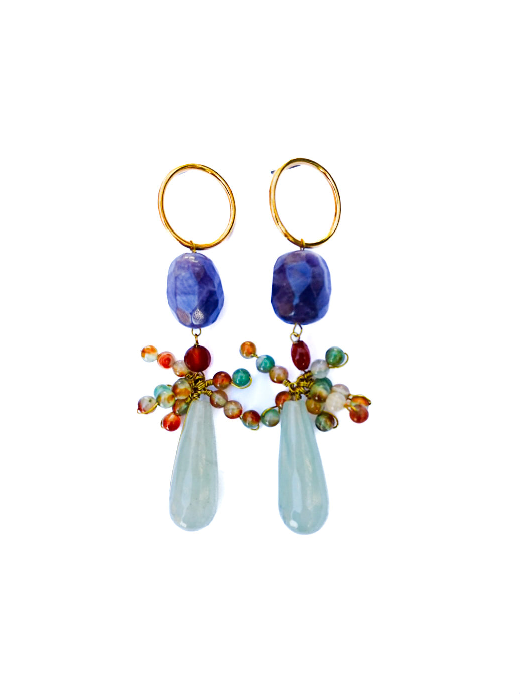 Drizzle turquoise EARRINGS